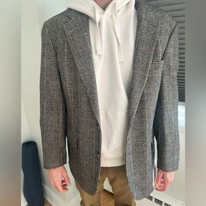 Brooks Brothers Vintage Plaid Camel Hair Sports Coat